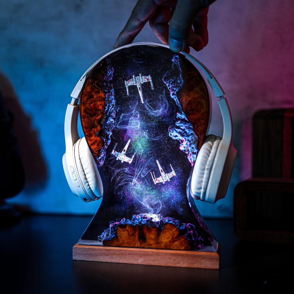 Star Wars X-wing Headphone Stand & Night Light