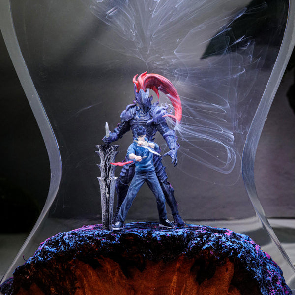 Sung Jin-Woo & Igris Solo Leveling Headphone Stand & Lamp