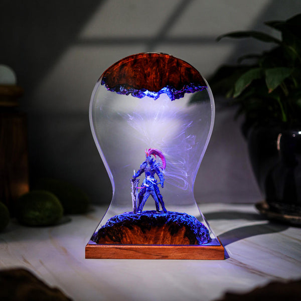 Sung Jin-Woo & Igris Solo Leveling Headphone Stand & Lamp