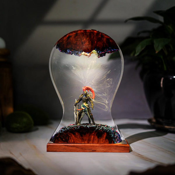 Sung Jin-Woo & Igris Solo Leveling Headphone Stand & Lamp