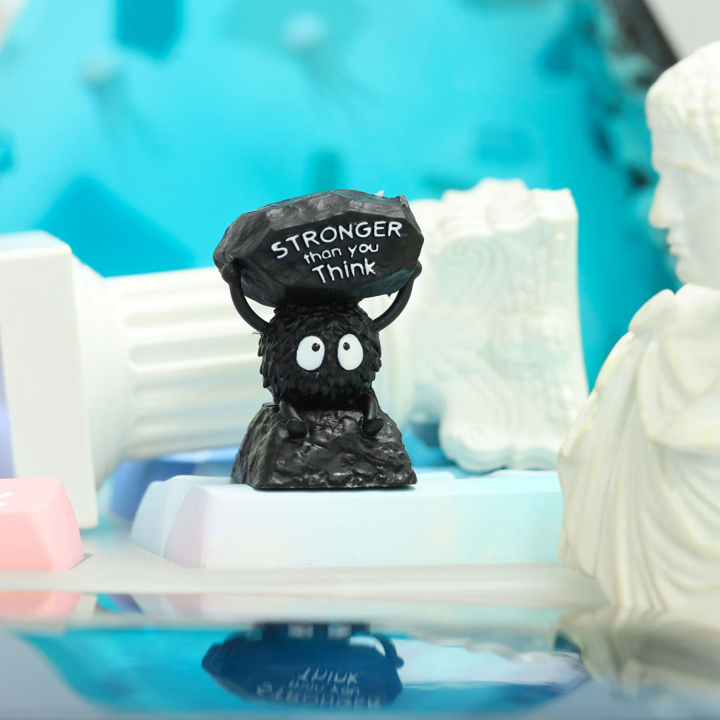Susuwatari Soot Spirit artisan keycap