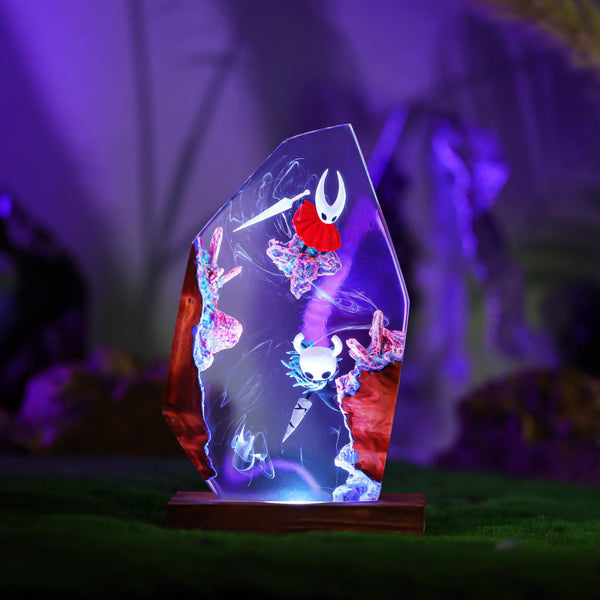 The Knight and Hornet Hollow Knight Lamp Ver 2