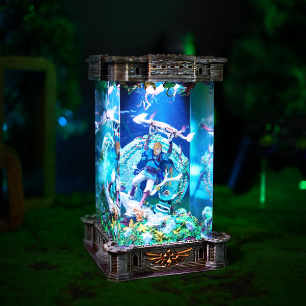 Princess Zelda Breath of the Wild Diorama Lamp