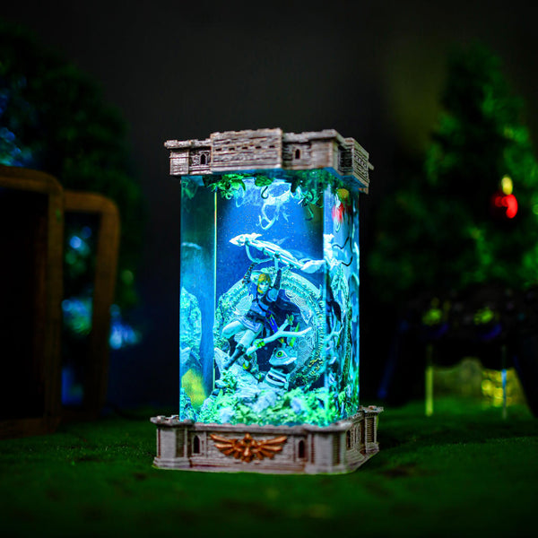 Princess Zelda Breath of the Wild Diorama Lamp
