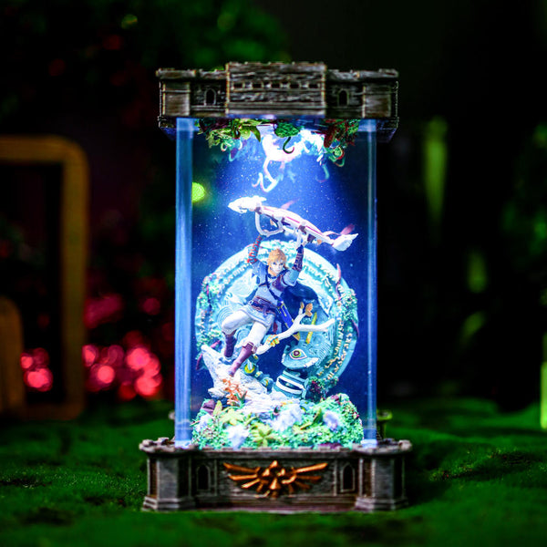 Princess Zelda Breath of the Wild Diorama Lamp