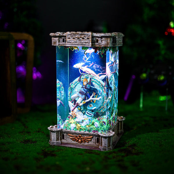 Princess Zelda Breath of the Wild Diorama Lamp