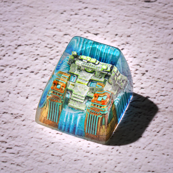 The Lost Temple Beneath the Sea Keycap
