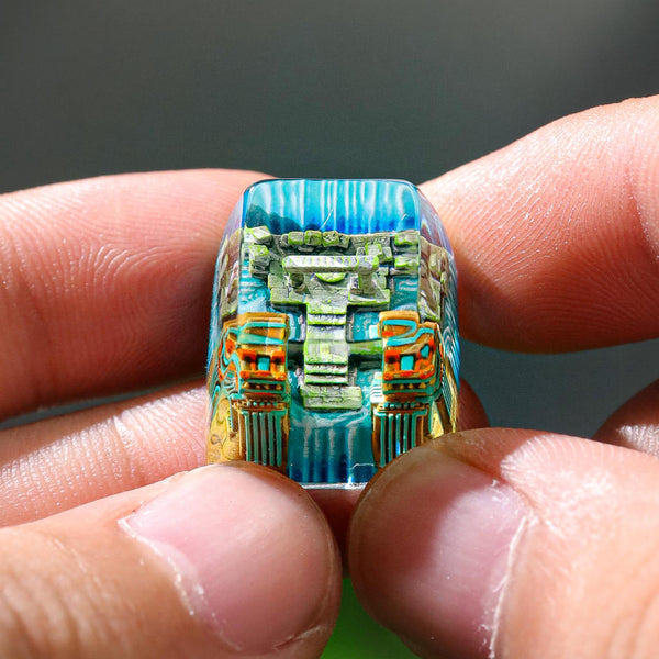 The Lost Temple Beneath the Sea Keycap