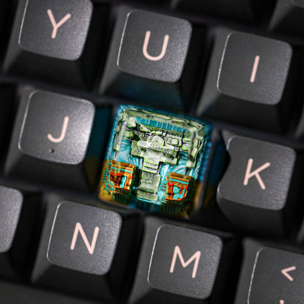 The Lost Temple Beneath the Sea Keycap