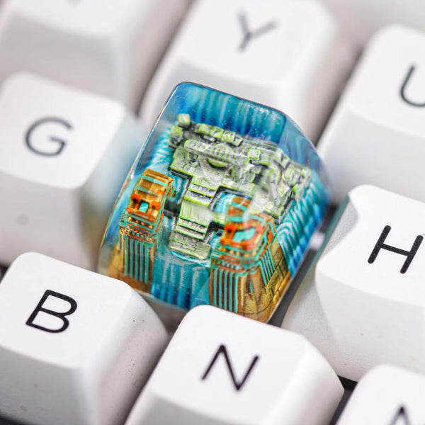 The Lost Temple Beneath the Sea Keycap