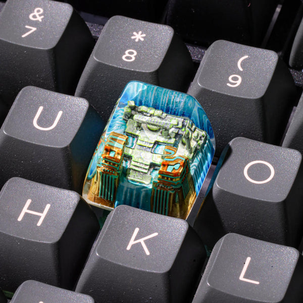 The Lost Temple Beneath the Sea Keycap