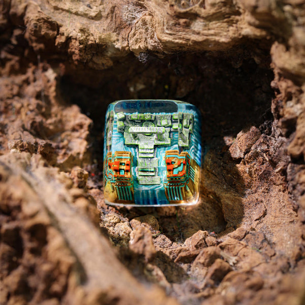 The Lost Temple Beneath the Sea Keycap
