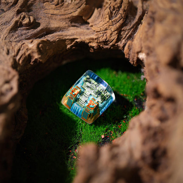 The Lost Temple Beneath the Sea Keycap