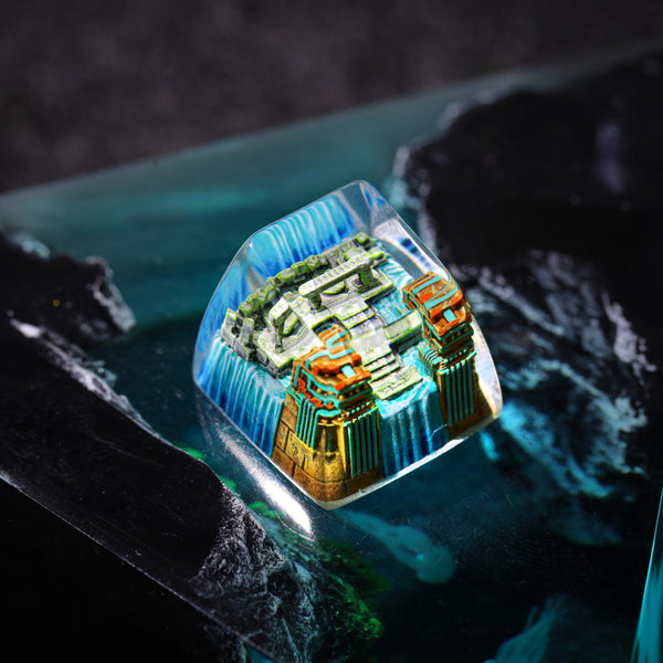 The Lost Temple Beneath the Sea Keycap