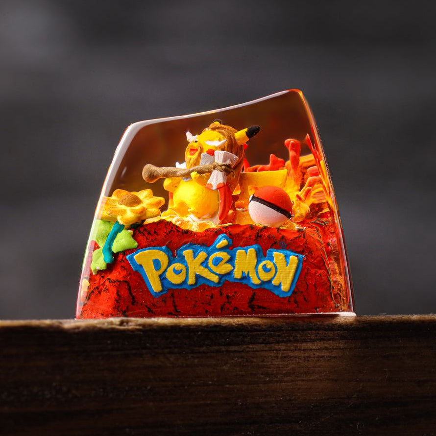 Thor Stormbreaker Pikachu Pokémon Keycap