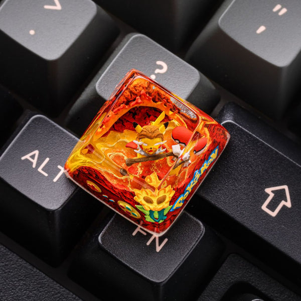 Thor Pikachu Resin Keycap