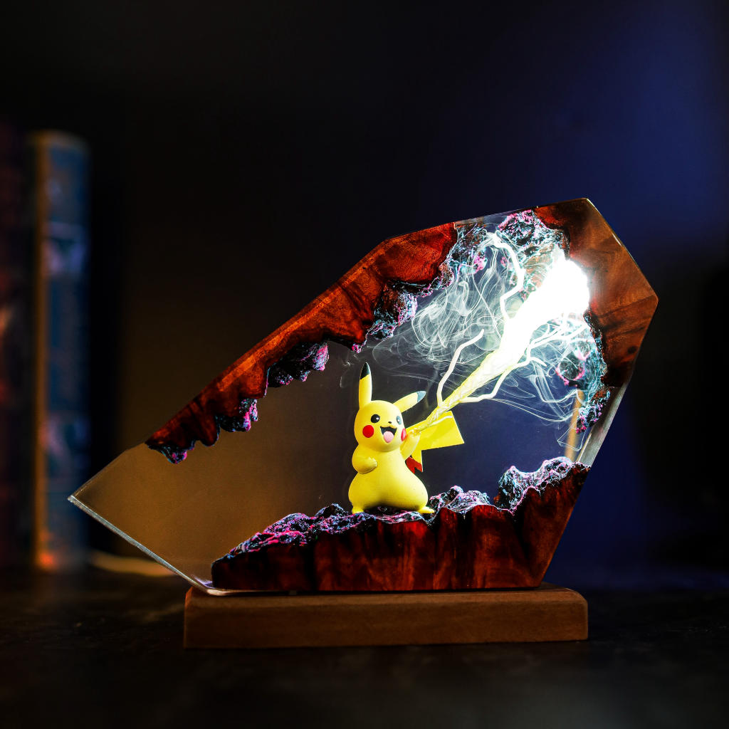 Thunderbolt Pikachu Pokémon Lamp