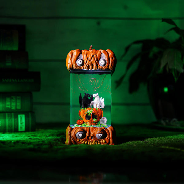 Toothless and Light Fury Halloween Lamp