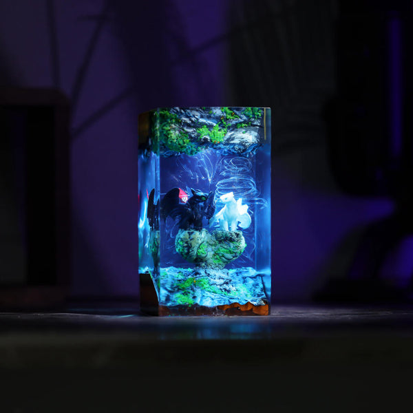 Toothless and Light Fury Lamp Ver 5