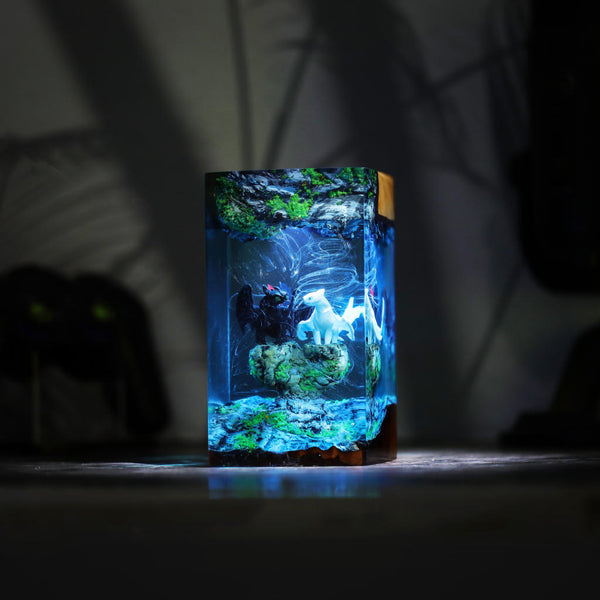 Toothless and Light Fury Lamp Ver 5