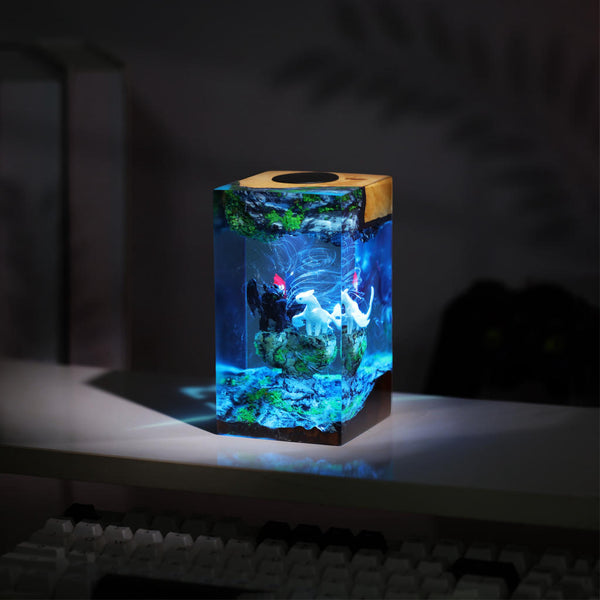 Toothless and Light Fury Lamp Ver 5