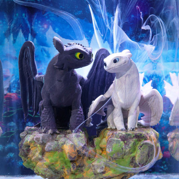 How to Train Your Dragon 3D Resin Art Light