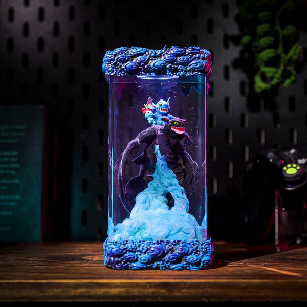 Toothless and Stitch Night Light
