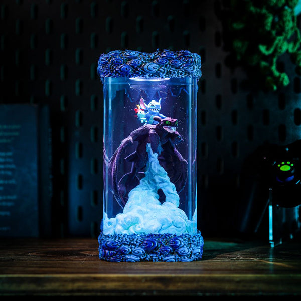Toothless and Stitch Night Light
