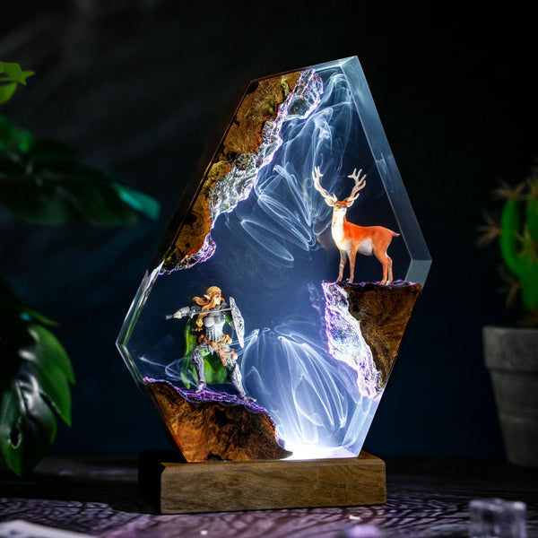 Valkyrie Norse Myth Lamp
