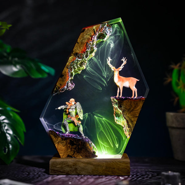 Valkyrie Norse Myth Lamp