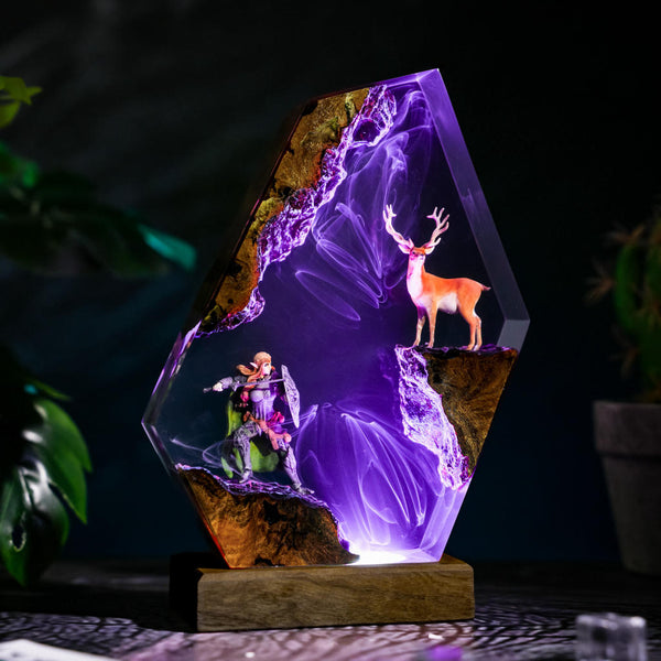 Valkyrie Norse Myth Lamp