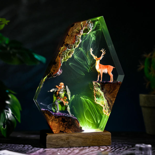 Valkyrie Norse Myth Lamp