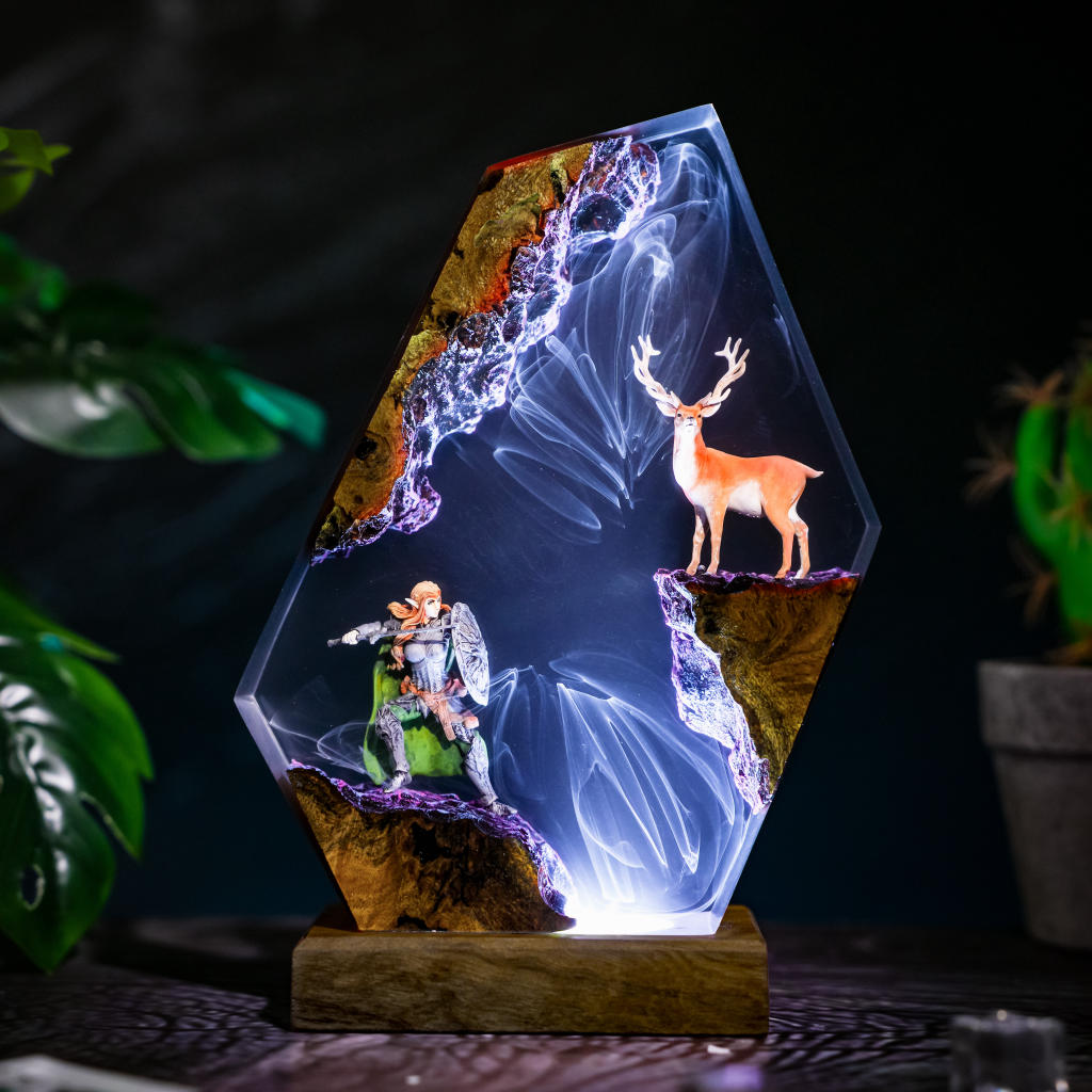 Valkyrie Norse Myth Lamp
