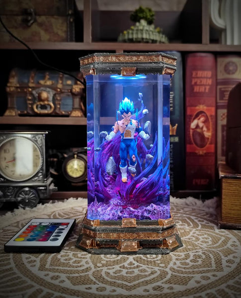 Dragon Ball Goku in a Healing Chamber Lamp