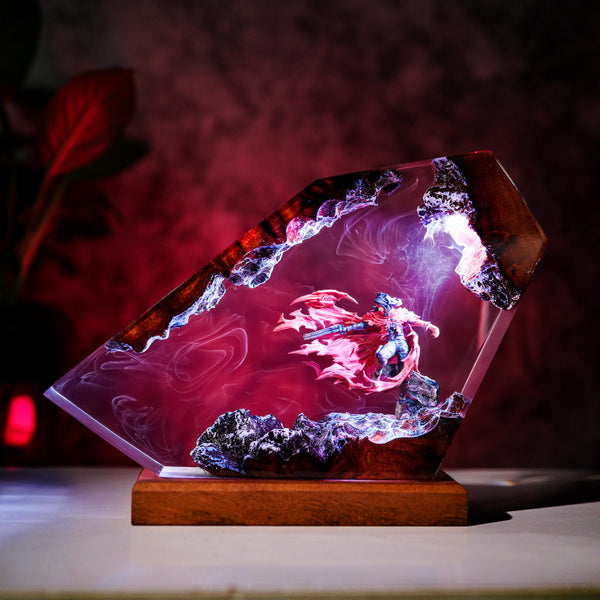 Vincent Valentine Final Fantasy Lamp