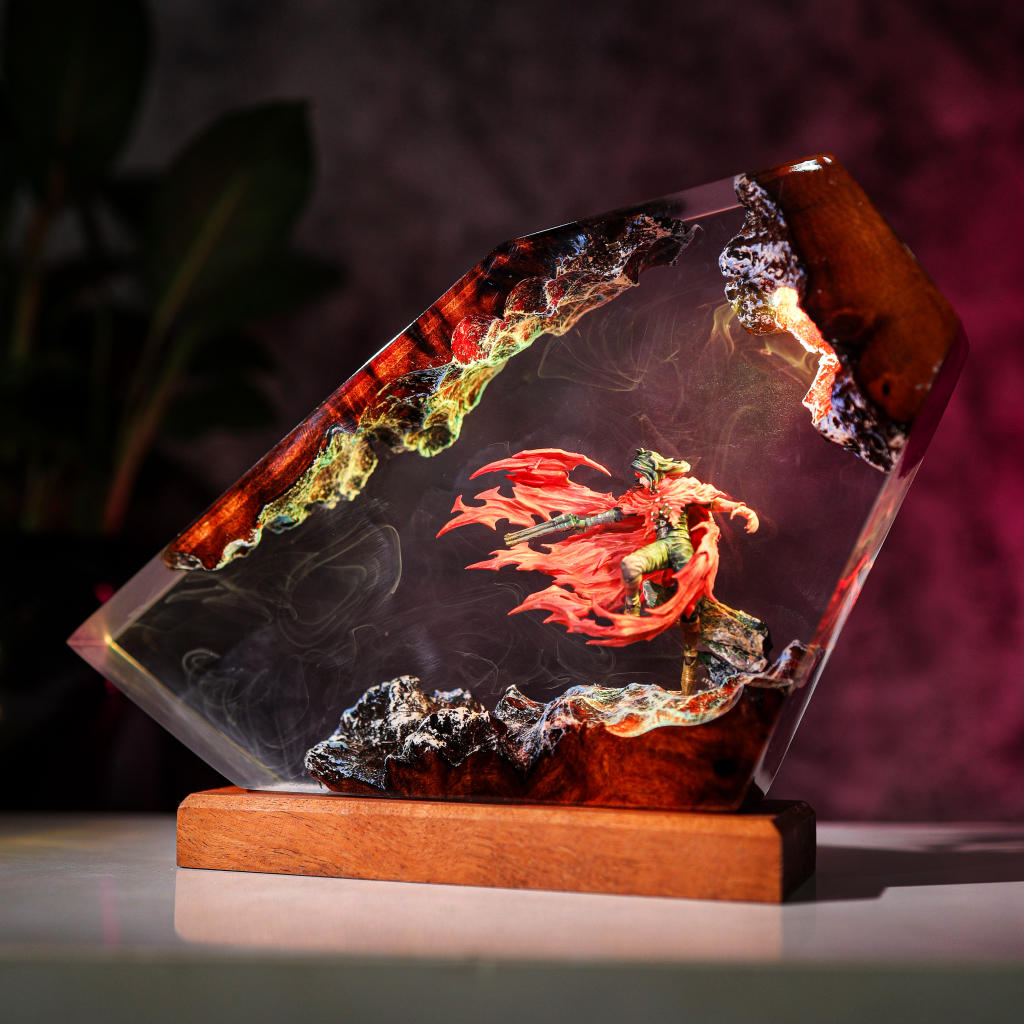 Vincent Valentine Final Fantasy Lamp