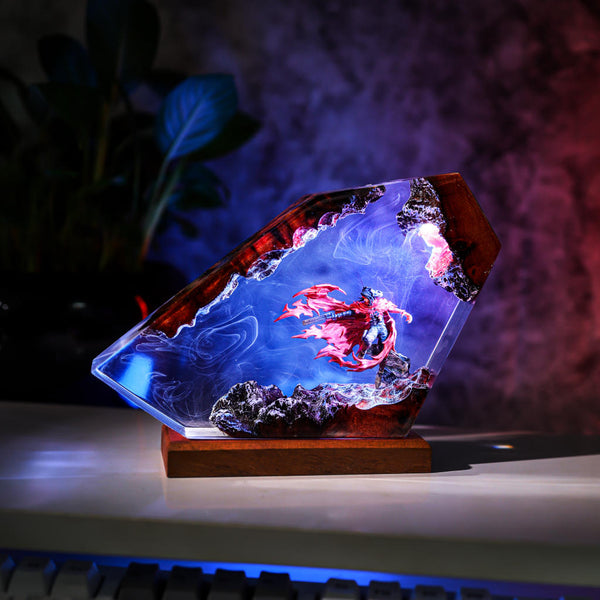 Vincent Valentine Final Fantasy Lamp