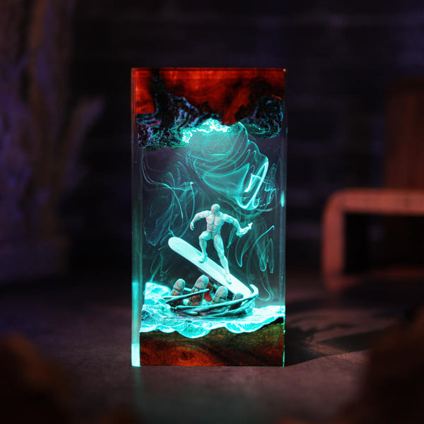 Silver Surfer Fantastic Four Marvel Lamp