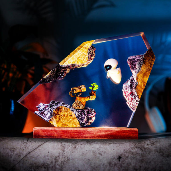 Wall-E and Eve LED Night Light Ver 2