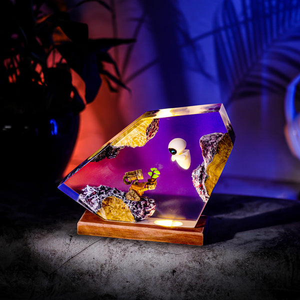 Wall-E and Eve LED Night Light Ver 2