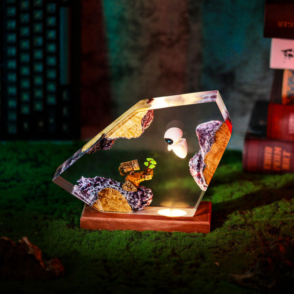 Wall-E and Eve Night Lamp Ver 2