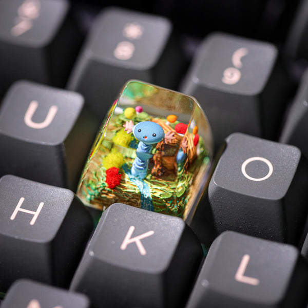Wooper Pokémon Keycap
