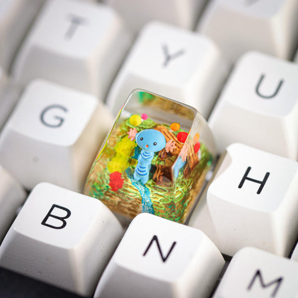Wooper Pokémon Keycap