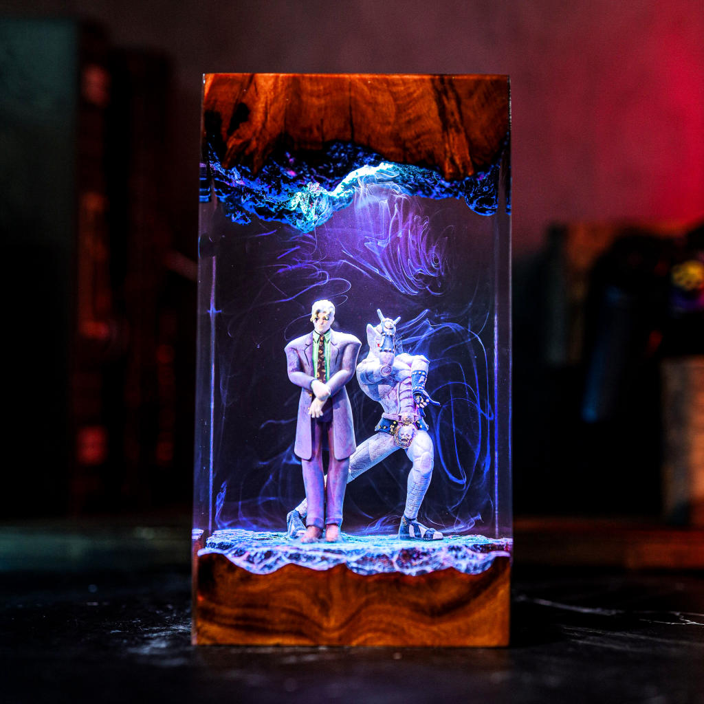 Yoshikage Kira & Killer Queen Jojo's Bizarre Adventure Lamp