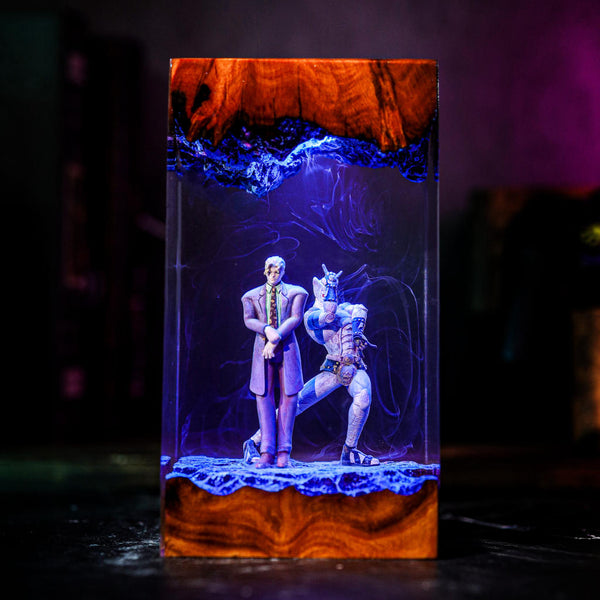 Yoshikage Kira & Killer Queen Jojo's Bizarre Adventure Lamp