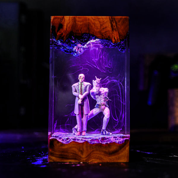 Yoshikage Kira & Killer Queen Jojo's Bizarre Adventure Lamp
