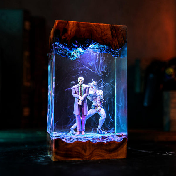 Yoshikage Kira & Killer Queen Jojo's Bizarre Adventure Lamp