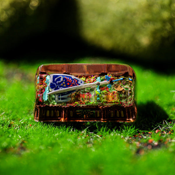 Zelda Hylian Shield and Master Sword Shift/Enter Keycap