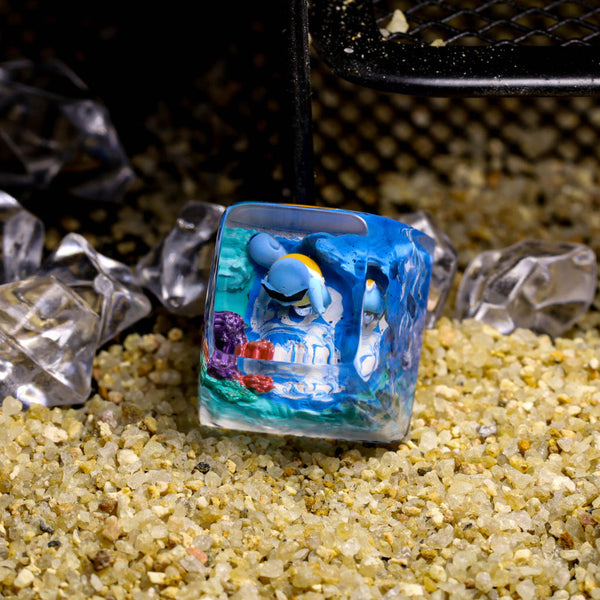 Squirtle Squad keycap
