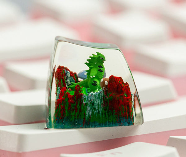Tyranitar Artisan keycap